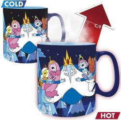 ABYstyle Cupa cu efect termic ABYstyle Animation: Adventure Time - Ice King & Princesses, 460 ml (ABYMUGA303)