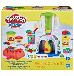 Hasbro Play-Doh, Smoothies Blender, 5 tuburi si accesorii, set creativ