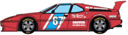 SCX Original BMW M1 Crevier Racing (SCXU10452X300)