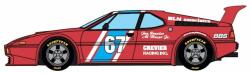 SCX eredeti BMW M1 Crevier Racing (SCXU10452X300)