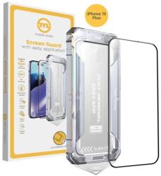 Mobile Origin Yellow Screen Guard kijelzővédő - Apple iPhone 15 Plus - 1db + felhelyező keret (SGZ-i15Plus)
