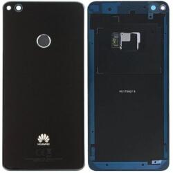 Huawei P9 Lite (2017), Honor 8 Lite - Carcasă Baterie + Senzor de Amprentă (Black) - 02351CTK, 02351FVQ Genuine Service Pack, Black