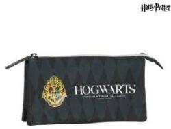 Harry Potter Geantă Universală Harry Potter Hogwarts Triplu Harry Potter Negru Gri (22 x 12 x 3 cm) (22 x 3 x 12 cm)