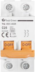 Total Green Intrerupator Automat 25A Bipolar (DZ47-60-2P/25)