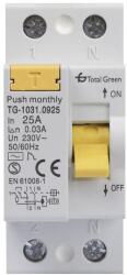 Total Green Intrerupator Automat Diferential 2P 25A 30mA (EL0009477)