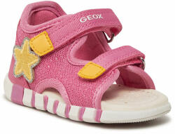 Geox Szandál Geox B Sandal Iupidoo Gir B4517A 0GNBC C8F2V Dk Pink/Yellow 18