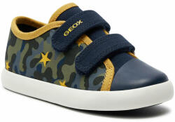 GEOX Tornacipő Geox B Gisli Boy B451NB 000AW CF42Q S Navy/Ochre 24