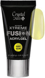Crystal Nails Cn - Xtreme Fusion Acrylgel - Glassy Yellow - 30g