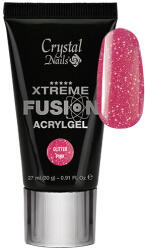 Crystal Nails Cn - Xtreme Fusion Acrylgel - Glitter Pink - 30g
