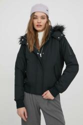 Hollister Co Hollister Co. rövid kabát női, fekete, téli - fekete XS - answear - 31 990 Ft