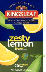 BASILUR Ceai Infuzie de Fructe Zesty Lemon 20dz KIngsleaf