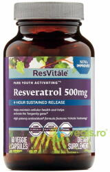 GNC Resveratrol 500mg si Quercetina 40mg Resvitále 60cps