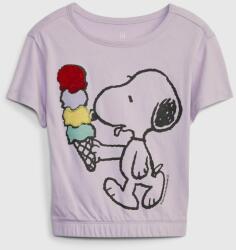 GAP & Peanuts Snoopy Tricou pentru copii GAP | Violet | Fete | 74-80