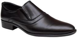 GKR Ciucaleti Pantofi barbati, eleganti, piele naturala, negru - GKR49N (GKR49N)