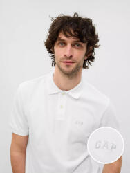 GAP Polo Tricou GAP | Alb | Bărbați | XS - bibloo - 147,00 RON