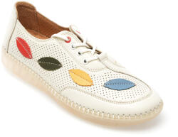 OZIYS Pantofi OZIYS albi, 22110, din piele naturala 40
