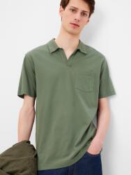 GAP Polo Tricou GAP | Verde | Bărbați | XL