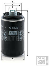 Mann-Filter olajszűrő W 719/53