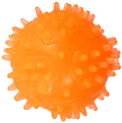 Opti Jucarie in forma de minge cu tepi din cauciuc termoplastic, multicolor, 6 cm