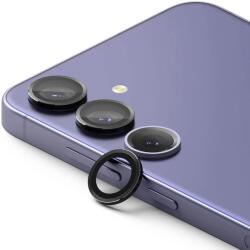 Ringke Folie Camera pentru Samsung Galaxy S24 - Ringke Camera Lens Frame Glass - Black (KF2318459) - Technodepo