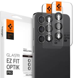 Spigen Folie Camera pentru Samsung Galaxy S24 Plus (set 2) - Spigen Optik. tR EZ FIT - Black (KF2318890) - Technodepo