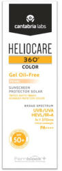 Cantabria - Gel pentru protectie solara cu SPF 50+ Cantabria Labs Heliocare 360 Color, 50 ml Pearl - hiris
