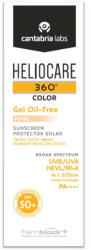 Cantabria - Gel pentru protectie solara cu SPF 50+ Cantabria Labs Heliocare 360 Color, 50 ml Pearl