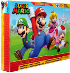 JAKKS Pacific Nintendo Mario - Calendar Cu Surprize, Regatul Ciupercilor - Jakks Pacific (411354)