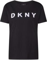 DKNY Tricou 'FOUNDATION' negru, Mărimea XS