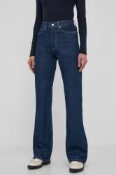 Calvin Klein Jeans farmer AUTHENTIC BOOTCUT női, magas derekú - sötétkék 26/30