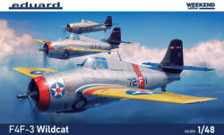 Eduard Plastic Kits Eduard F4F-3 WILDCAT 1/48 EDUARD-WEEKEND 1: 48 (84193)