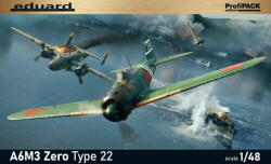 Eduard Plastic Kits Eduard A6M3 Zero Type 22 Profipack 1: 48 (82214)