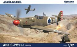 Eduard Plastic Kits Eduard Avia S-199 ERLA canopy 1/72 1/72 (7472)