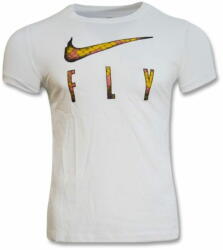  Nike Póló fehér L Swoosh Fly Seasonal