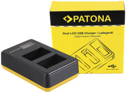 Incarcator Patona Dual LCD NP-FW50 replace Sony - 181964 (23773)