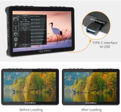  FeelWorld F5 Pro V4 6 Inch Touch Screen DSLR Camera Field Monitor 3D LUT 4K HDMI (23909)