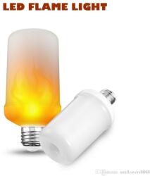 LED Flame Effect Fire Light Bulbs, Creative Lights E27 - Bec LED Flame cu efect de flacara 7w , E27 (19520)