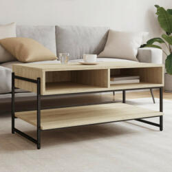 vidaXL sonoma tölgy színű szerelt fa dohányzóasztal 90 x 50 x 45 cm (838969) - balena