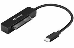 Sandberg SANDB USB-C - SATA USB 3.1 Gen. 2 átalakító (136-37)