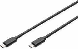ASSMANN USB Type-C connection cable, type C to C M/M, 1.8m, 3A, 480MB, 2.0, bl (DB-300138-018-S) (DB-300138-018-S)