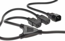 ASSMANN AK-440400-017-S cabluri de alimentare Negru 1, 7 m IEC C14 Conector C13 (AK-440400-017-S)