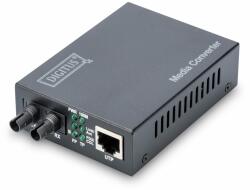 DIGITUS DN-82010-1 convertoare media pentru rețea Intern 1310 nm Multimodală Negru (DN-82010-1)