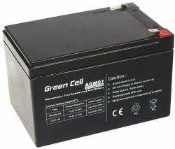 Green Cell AGM Battery 12V 12Ah - Batterie - 12.000 mAh Zárt savas ólom (VRLA) (AGM07) (AGM07)
