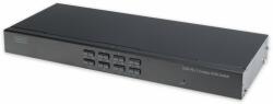 ASSMANN DS-23200-2 switch-uri pentru tastatură, mouse și monitor (KVM) Raft pentru montat echipamente Negru (DS-23200-2)