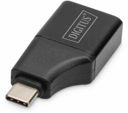 ASSMANN USB-Type-C-Adapter, USB-C to HDMI Type-A, 4K@ 30HZ 4K@ 30Hz, aluminum - housing, black (AK-300450-000-S)