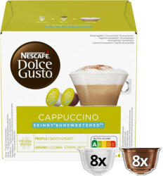 NESCAFÉ Cappuccino Skinny Unsweetened kávékapszula (8 adag / 16 db)