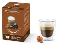 Italian Coffee Nocciola kávékapszula - Mogyoró ízesítésű, 12 × 8 g - Cafissimo / Caffitaly kompatibilis
