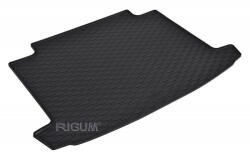 Rigum fekete gumi csomagtértálca kb 1cm peremmel RENAULT Clio IV Grandtour 2013- felső pozícióban (428117)