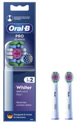 Oral-B EB18-2 Pro 3D White, fogkefe pótfej, 2db