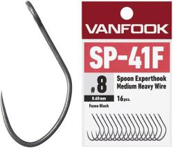 Vanfook Carlige VANFOOK SP-41F Spoon Experthook Medium Heavy Wire, Nr. 6, 16buc/plic (4949146039047)